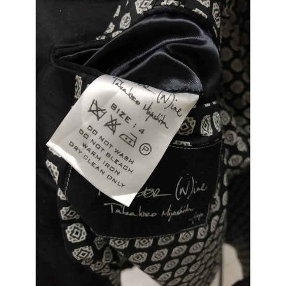 SS04 “Dream Baby Dream” Distressed Blazer - Picture 3 of 5